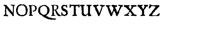 1756 Dutch Normal Font UPPERCASE