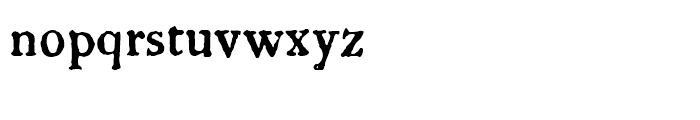 1756 Dutch Normal Font LOWERCASE