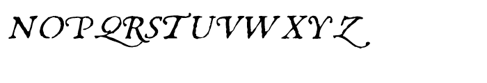 1776 Independence Italic Font UPPERCASE