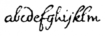 1715 Jonathan Swift Regular Font LOWERCASE