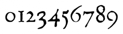 1786 GLC Fournier Italic Font OTHER CHARS