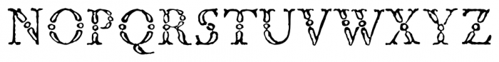 1786 GLC Fournier  Titling Font UPPERCASE