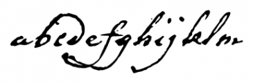 1792 La Marseillaise Regular Font LOWERCASE
