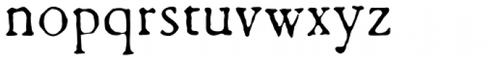 1726 Real Espa Font LOWERCASE