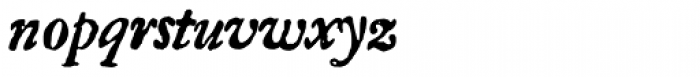 1756 Dutch Italic Font LOWERCASE