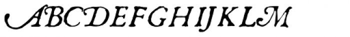 1776 Independence Italic Font UPPERCASE
