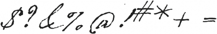 1805 Austerlitz Script otf (400) Font OTHER CHARS