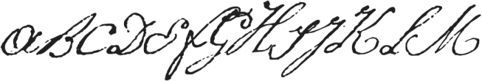 1805 Austerlitz Script otf (400) Font UPPERCASE