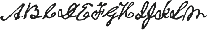 1863_Gettysburg otf (400) Font UPPERCASE