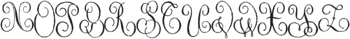 1864 GLC Monogram Initials otf (400) Font UPPERCASE