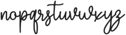 189 Signature Regular otf (400) Font LOWERCASE