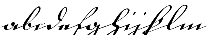 18th Century Kurrent Alternates Font LOWERCASE
