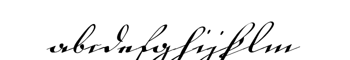 18th Century Kurrent Text Font LOWERCASE