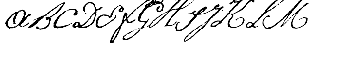 1805 Austerlitz Script Light Font UPPERCASE