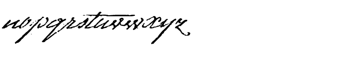 1805 Austerlitz Script Light Font LOWERCASE
