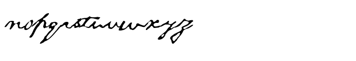 1863 Gettysburg Normal Font LOWERCASE
