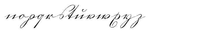 1880 Kurrentshrift Normal Font LOWERCASE