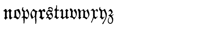 1883 Fraktur Normal Font LOWERCASE