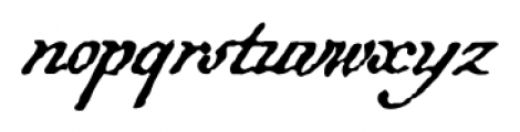 1805  Jaeck Map Italic Font LOWERCASE