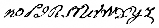 1809 Homer Regular Font UPPERCASE