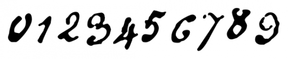 1848 Barricades Italic Font OTHER CHARS