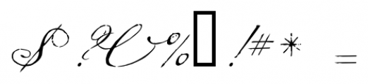 1880 Kurrentshrift Easy Normal Font OTHER CHARS