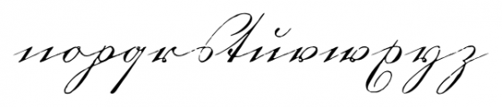 1880 Kurrentshrift Normal Font LOWERCASE