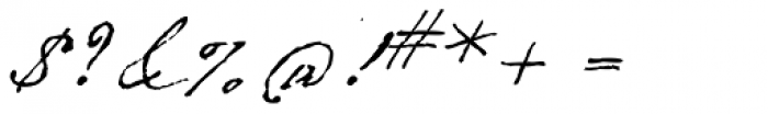 1805 Austerlitz Script Light Font OTHER CHARS
