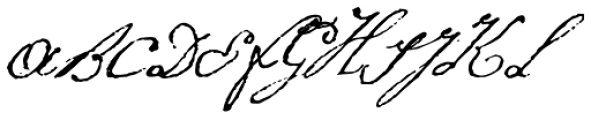 1805 Austerlitz Script Light Font UPPERCASE