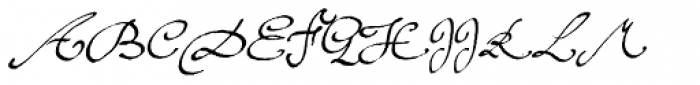 1815 Waterloo Normal Font UPPERCASE