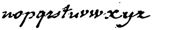 1848 Barricades Italic Font LOWERCASE