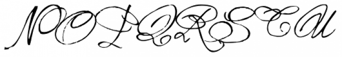 1859 Solferino Light Caps Font UPPERCASE