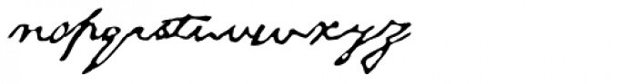 1863 Gettysburg Normal Font LOWERCASE