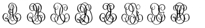 1864 GLC Monogram QR Font UPPERCASE