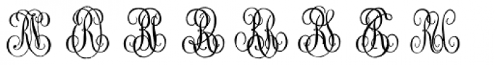1864 GLC Monogram QR Font LOWERCASE