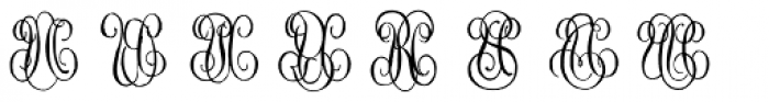 1864 GLC Monogram UV Font UPPERCASE