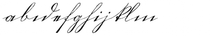 1880 Kurrentshrift Font LOWERCASE
