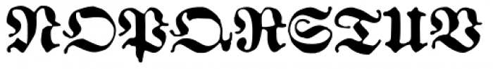 1883 Fraktur Bold Font UPPERCASE