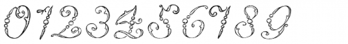 1886 Romantic Initials Font OTHER CHARS