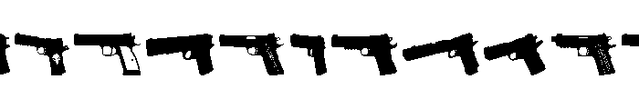1911's Font UPPERCASE