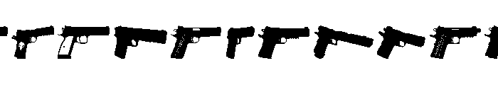 1911's Font LOWERCASE