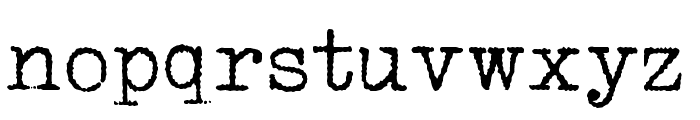 1952 RHEINMETALL Font LOWERCASE