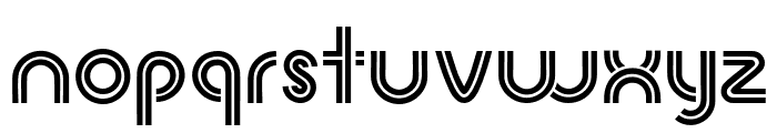 1970 Porno Regular Font LOWERCASE