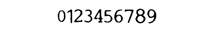 1980sWriter Medium Font OTHER CHARS