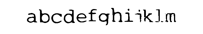 1980sWriter Medium FONT