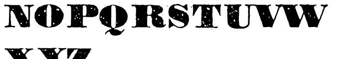 1906 Titrage Black Font UPPERCASE