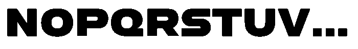 1923 Black Font UPPERCASE