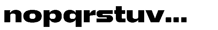 1923 Black Font LOWERCASE