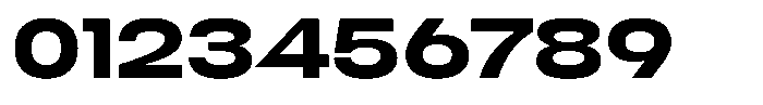 1923 Bold Font OTHER CHARS