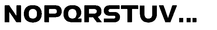 1923 Bold Font UPPERCASE